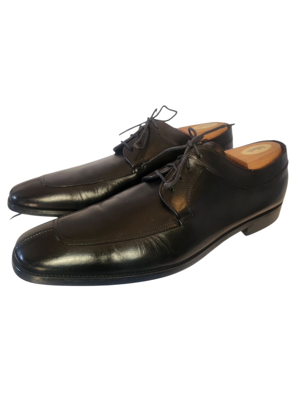TO BOOT NEW YORK ADAM DERRICK SPLIT TOE MEN OXFORDS SHOES BLACK LEATHR SIZE 11.5